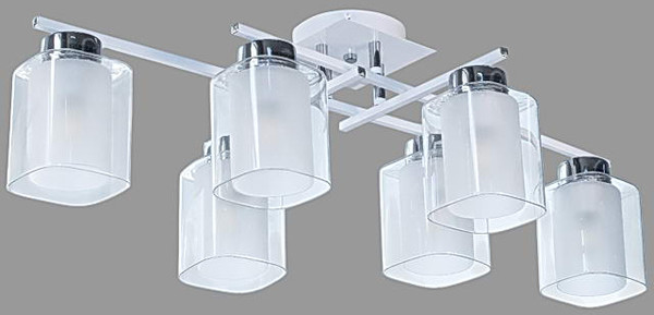 Люстра Aitin-Pro НПБ 02-6x40-101 / 74402/6 - фото