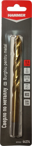 Сверло Hammer 44374 - фото