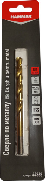 Сверло Hammer 44368 - фото