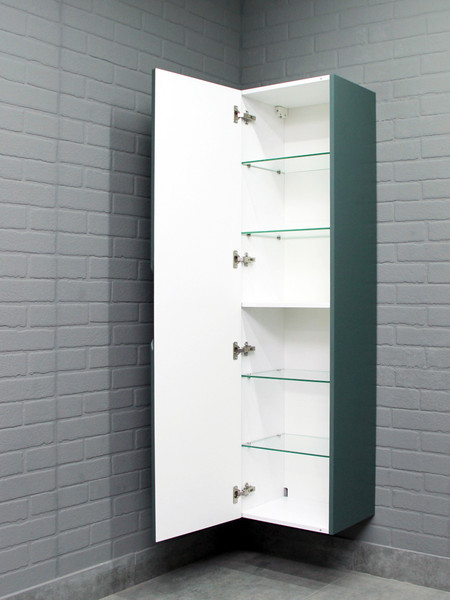 Шкаф-пенал для ванной Домино 40 Garden без ящика