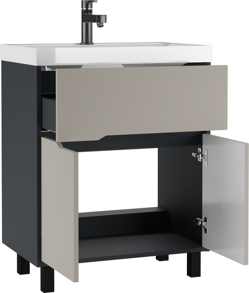 Тумба под умывальник Домино Unit 70 Karat В1