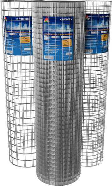 Сетка сварная Kronex 50x50x1.4 / STK-0429/РБ