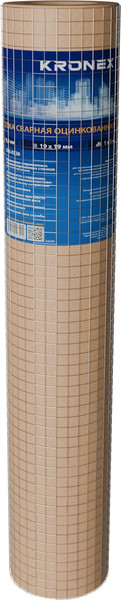 Сетка сварная Kronex 19x19x0.8мм / STK-0326 - фото