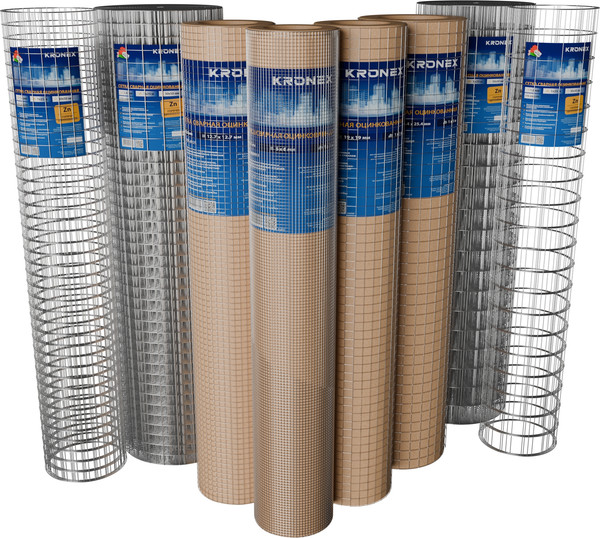 Сетка сварная Kronex 25.4x25.4x1мм / STK-0333