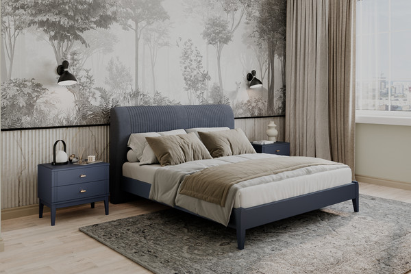 Полуторная кровать Bravo Мебель Джали Полоса 140х200