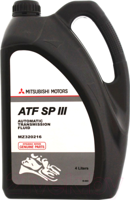 Трансмиссионное масло Mitsubishi ATF SPIII / MZ320216 - фото