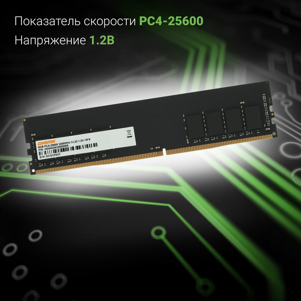 Оперативная память DDR4 Digma DGMAD43200008S