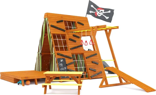 Игровой комплекс Савушка База-05 со столиком / ДСБ-5С