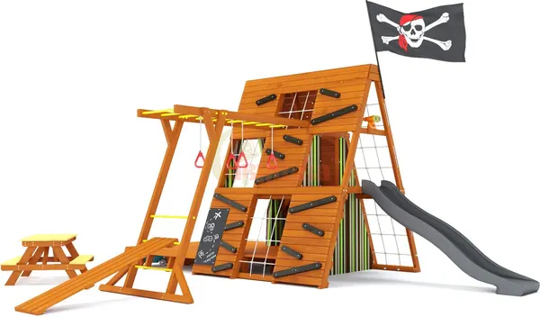 Игровой комплекс Савушка База-05 со столиком / ДСБ-5С