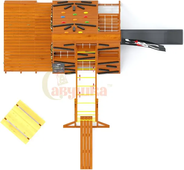 Игровой комплекс Савушка База-05 со столиком / ДСБ-5С