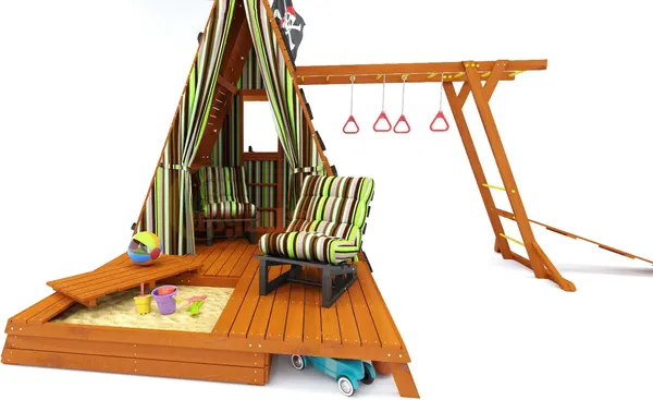 Игровой комплекс Савушка База-05 с креслами / ДСБ-5К