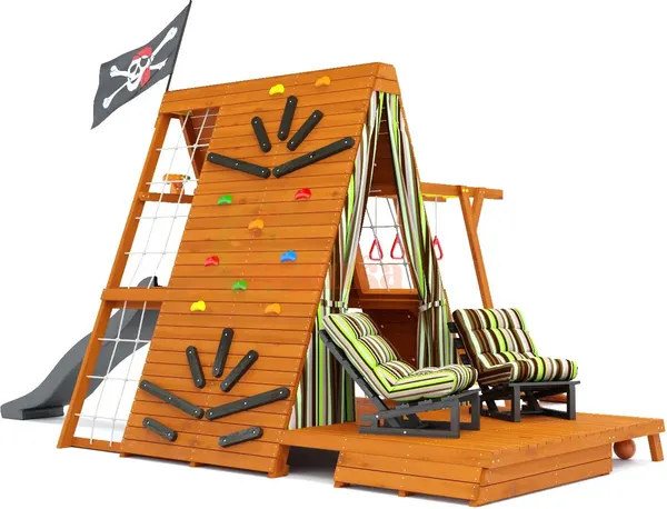 Игровой комплекс Савушка База-05 с креслами / ДСБ-5К