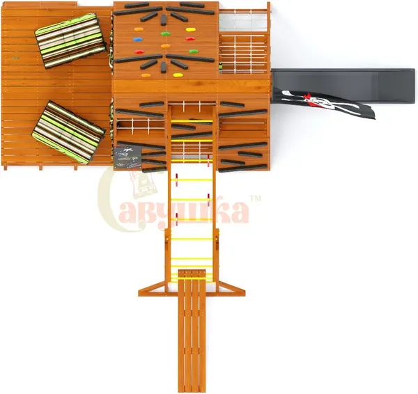 Игровой комплекс Савушка База-05 с креслами / ДСБ-5К