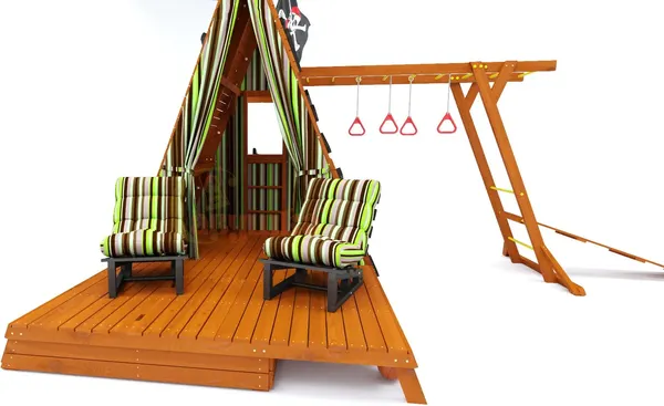 Игровой комплекс Савушка База-05 с креслами / ДСБ-5К