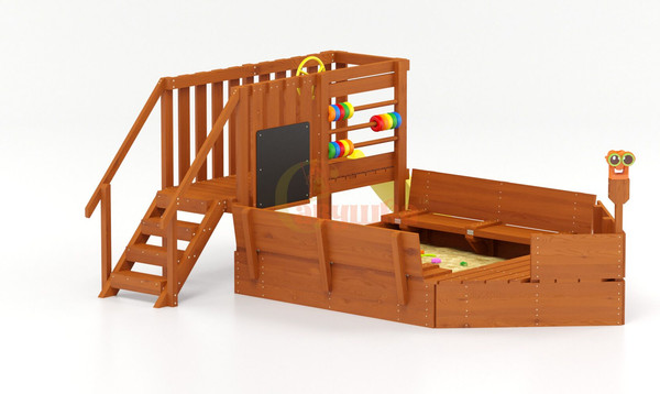 Игровой комплекс Савушка Песочный дворик Савушка-4 / ПДС-04