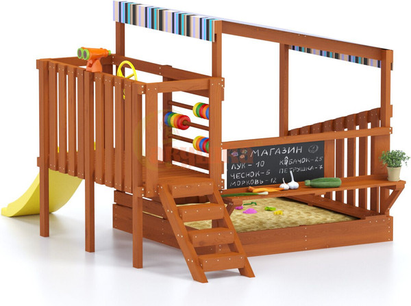 Игровой комплекс Савушка Песочный дворик Савушка-3 / ПДС-03