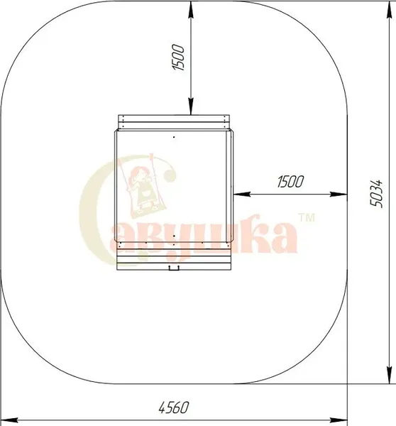Игровой комплекс Савушка Песочный дворик Савушка-3 / ПДС-03