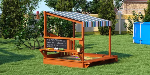 Игровой комплекс Савушка Песочный дворик Савушка-2 / ПДС-02 - фото