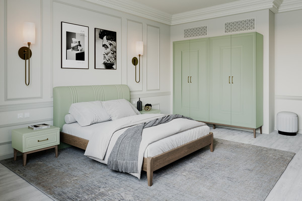 Двуспальная кровать Bravo Мебель Джали Линия 160х200