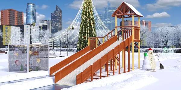 Горка Савушка Савушка Зима-7/2 / СЗ-07/2 - фото