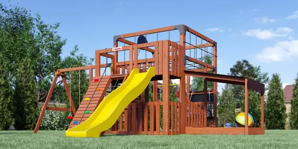 Игровой комплекс Савушка Куб–5 / С-КУБ-05-МХГ - фото