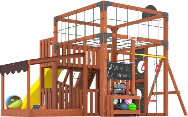 Игровой комплекс Савушка Куб–5 / С-КУБ-05-МХГ