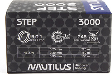 Катушка мультипликаторная NAUTILUS Step 3000 / 16-59296196