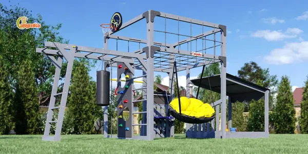 Игровой комплекс Савушка Куб–4 / С-КУБ-04-С - фото