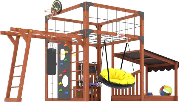 Игровой комплекс Савушка Куб–4 / С-КУБ-04-МХГ