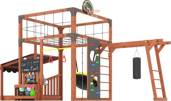 Игровой комплекс Савушка Куб–4 / С-КУБ-04-МХГ