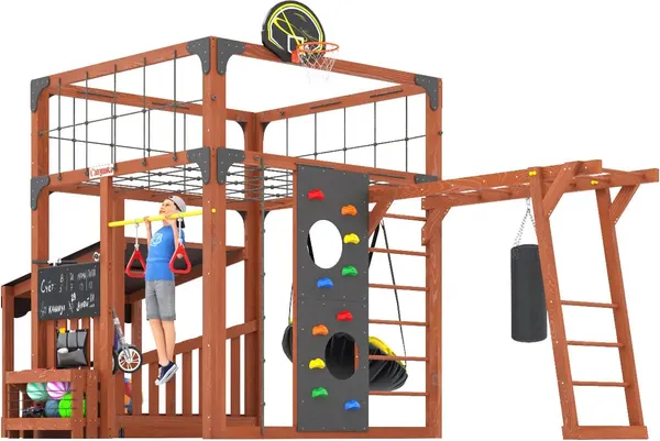 Игровой комплекс Савушка Куб–4 / С-КУБ-04-МХГ