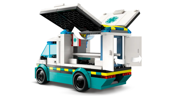 Конструктор Lego City Скорая помощь 60451