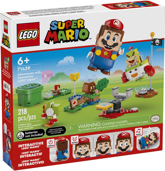 Конструктор Lego Super Mario Приключения с интерактивным Марио 71439 - фото