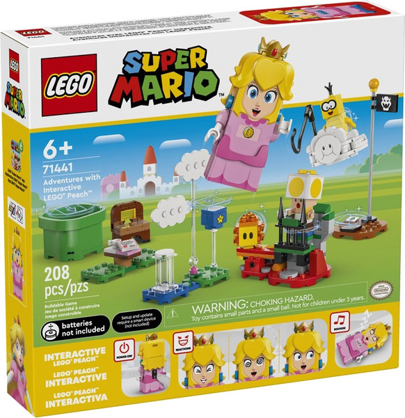 Конструктор Lego Super Mario Приключения с интерактивной Пич 71441 - фото