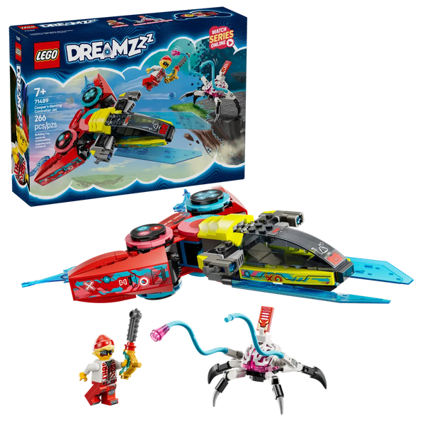 Конструктор Lego DREAMZzz Реактивный самолёт-контроллер Купера 71489