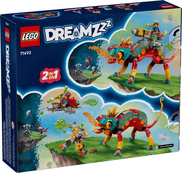 Конструктор Lego DREAMZzz Огненный хамелеон Матео 71492