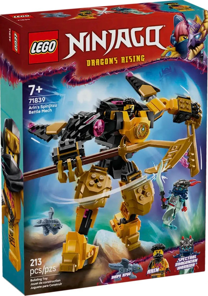 Конструктор Lego Ninjago Боевой робот Кружитцу Арина 71839 - фото