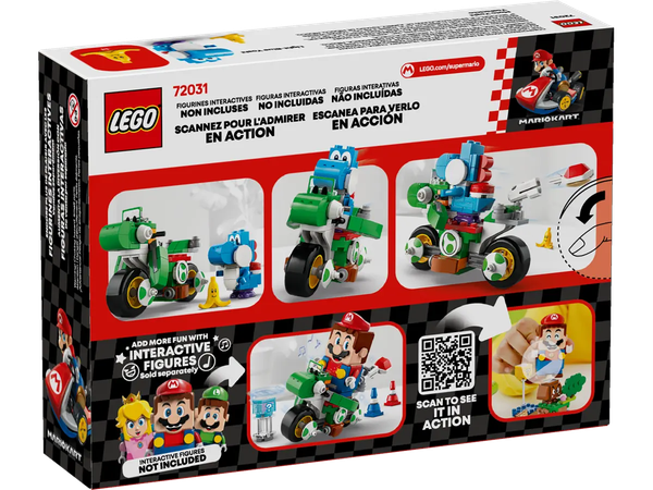 Конструктор Lego Mario Kart – Мотоцикл Йоши 72031