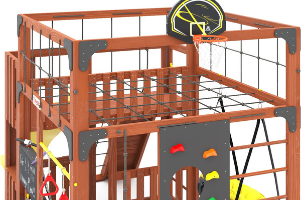 Игровой комплекс Савушка Куб–3 / С-КУБ-03-МХГ