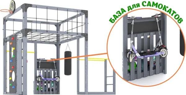 Игровой комплекс Савушка Куб–1 / С-КУБ-01-С