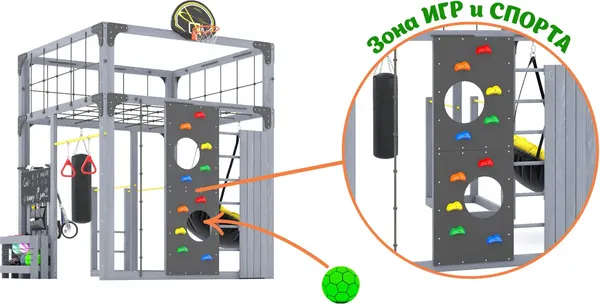 Игровой комплекс Савушка Куб–1 / С-КУБ-01-С