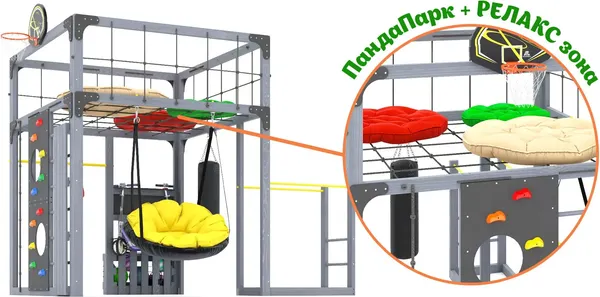 Игровой комплекс Савушка Куб–1 / С-КУБ-01-С