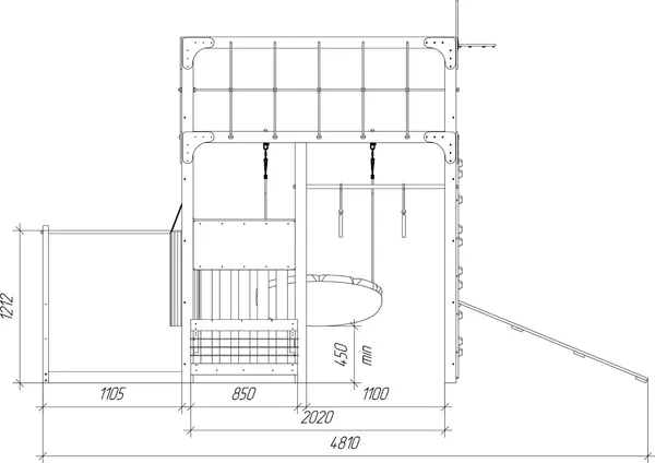Игровой комплекс Савушка Куб–1 / С-КУБ-01-МХГ