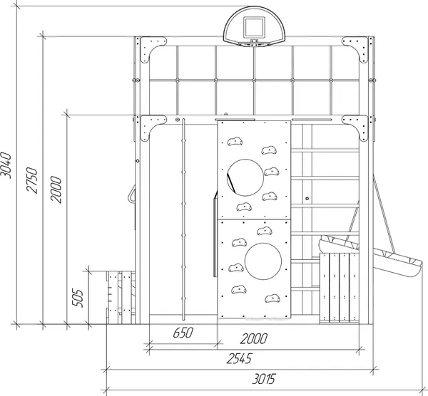 Игровой комплекс Савушка Куб–1 / С-КУБ-01-МХГ