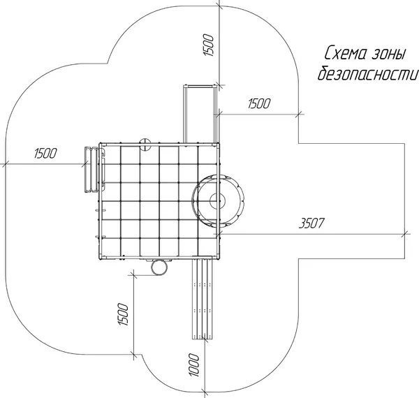 Игровой комплекс Савушка Куб–1 / С-КУБ-01-МХГ