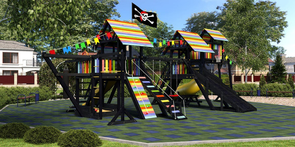 Игровой комплекс Савушка 9 / С-09(В)