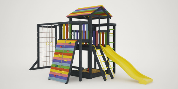 Игровой комплекс Савушка 4 / С-04(В) - фото