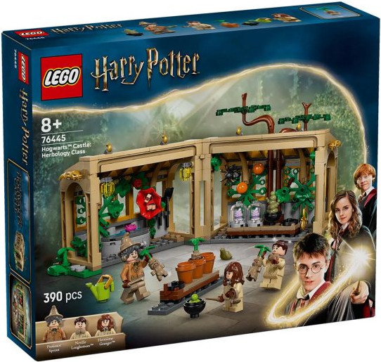 Конструктор Lego Harry Potter Замок Хогвартс: Класс Гербологии 76445 - фото