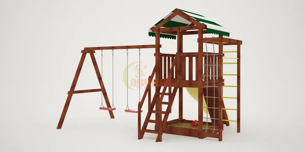 Игровой комплекс Савушка Мастер-5 4 сезона / СМ-05М(4С)