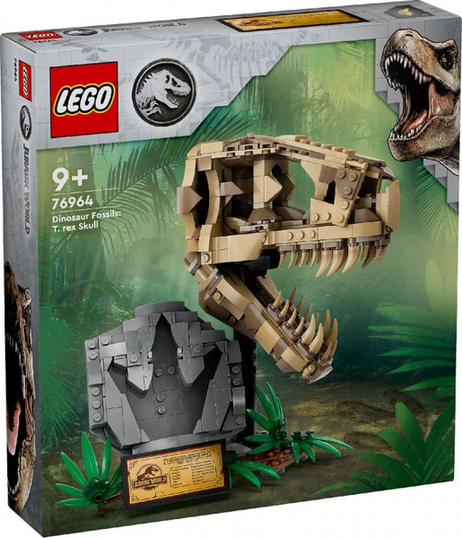 Конструктор Lego Jurassic World Скелеты динозавров - череп тираннозавра 76964 - фото